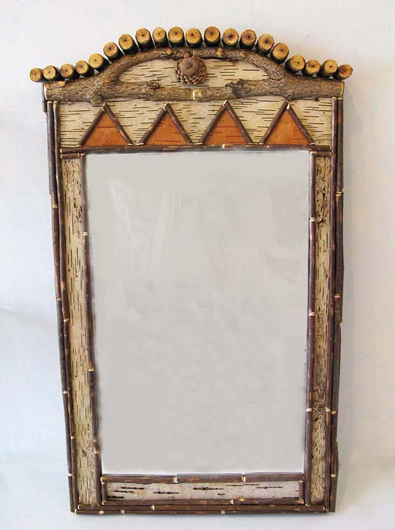 Birch and Twig Mirror